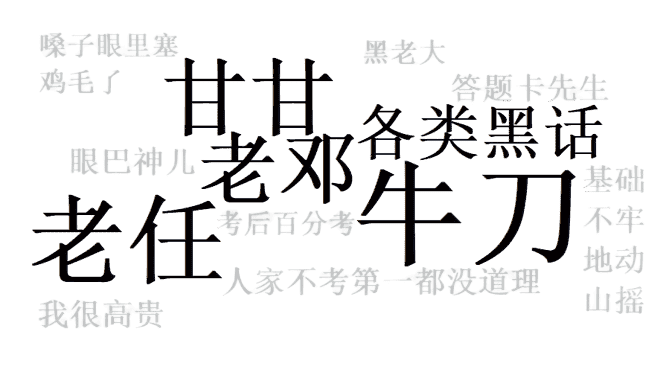 14 班老师们的语录